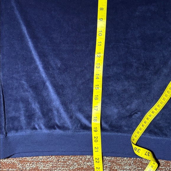 Honeydew velour crewneck royal purple super soft long sleeve crew neck XXL - Picture 10 of 11